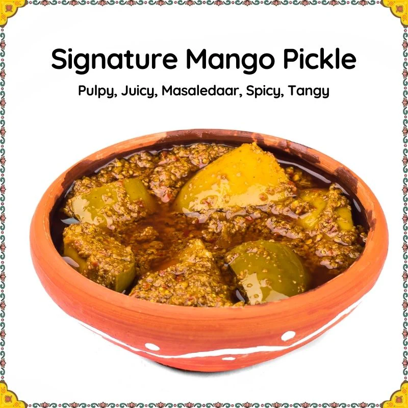 Combo Pack of 2 Pickles | Lal Mirch Bharua & Mithila Special Mango Pickle - Image 5