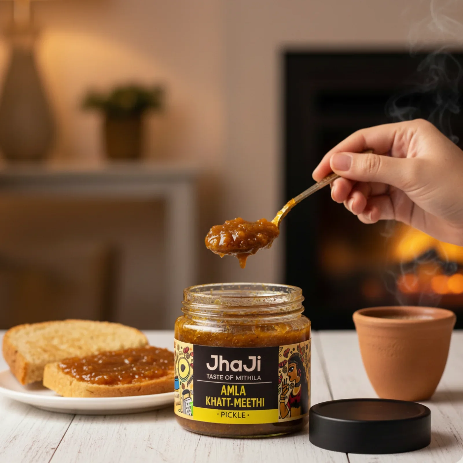 Sweet & Tangy Amla (Indian Gooseberry) Pickle | अमला का खट्टा मीठा अचार (250 gm Jars) - Image 5