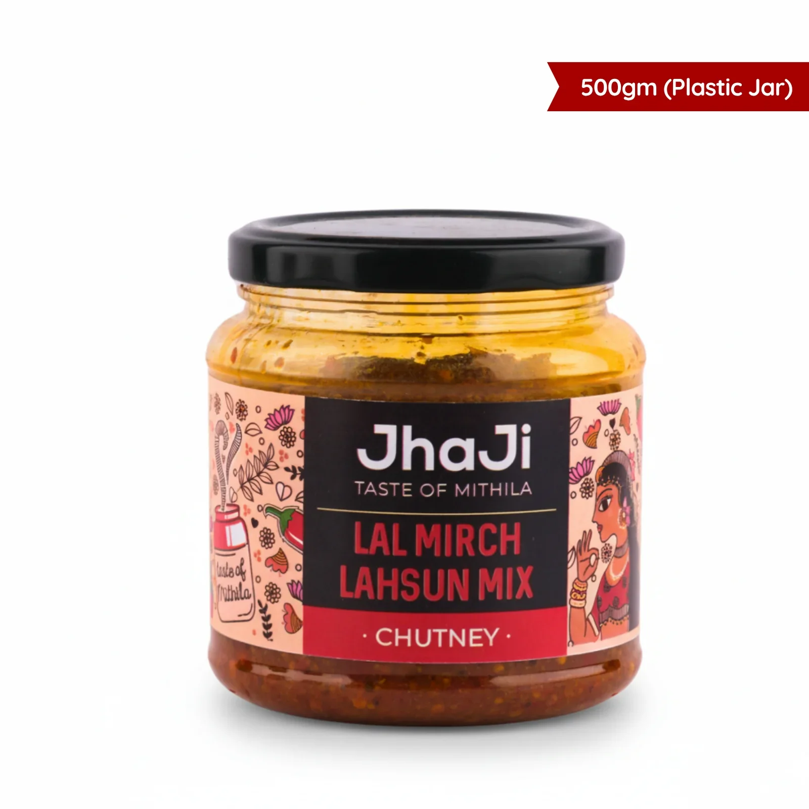 Lal Mirch Lahsun Chutney | लाल मिर्च लहसुन चटनी (250/500 gm Jars) - Image 12
