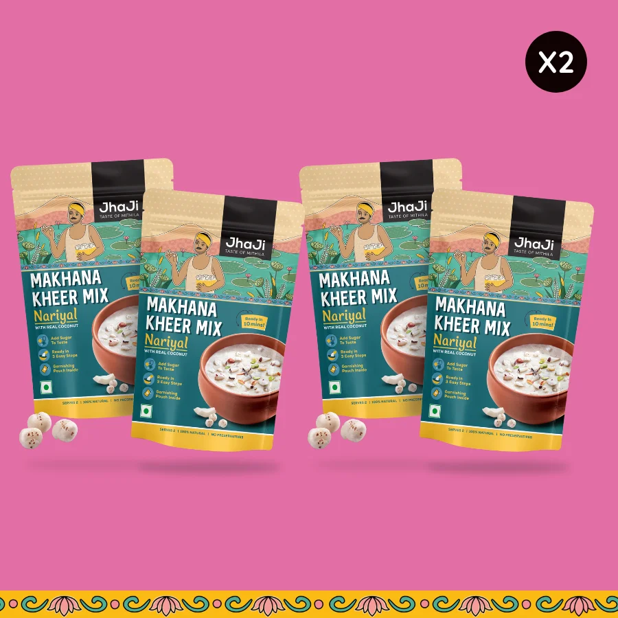 Instant Makhana Kheer Mix Coconut Flavor | Ready to Cook Coconut Flavor Foxnut Pudding - Image 11