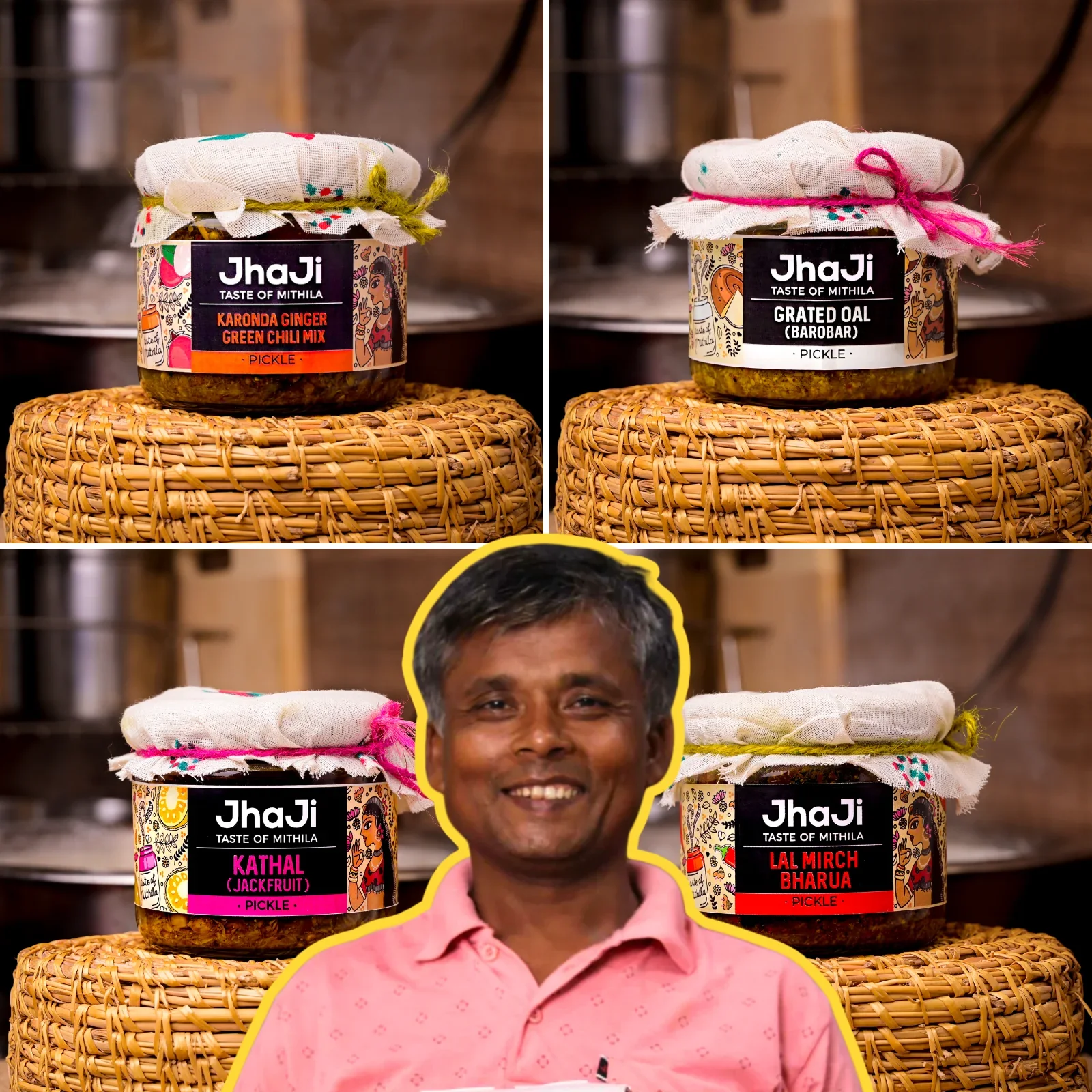Pick Your Own Pickle Pack – Earthy, Bihari Pickles (Jackfruit, Red Chili, Oal, Karonda) - Image 11