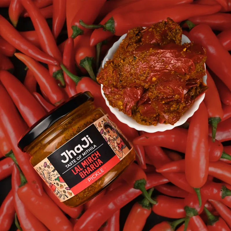 Pick Your Own Pickle Pack – Earthy, Bihari Pickles (Jackfruit, Red Chili, Oal, Karonda) - Image 3