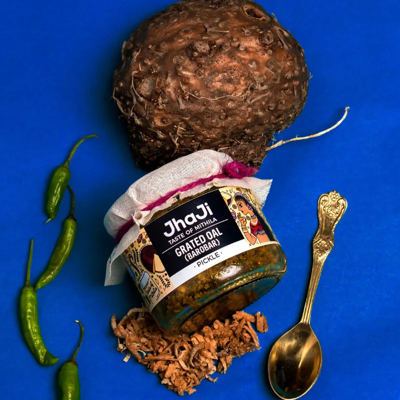 Pick Your Own Pickle Pack – Earthy, Bihari Pickles (Jackfruit, Red Chili, Oal, Karonda) - Image 5