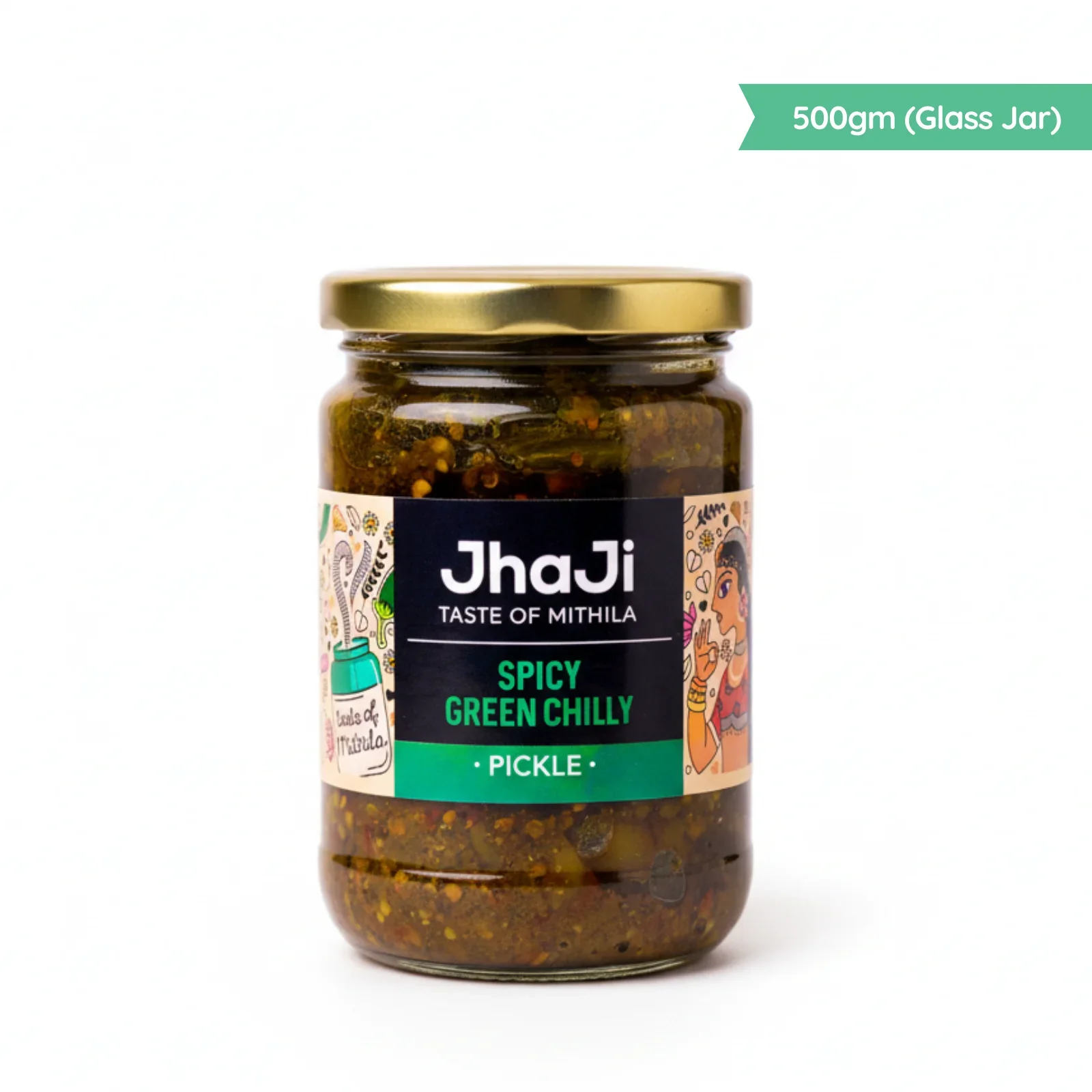 Spicy Green Chilli Pickle | Hari Mirch ka Teekha Achar - Image 11
