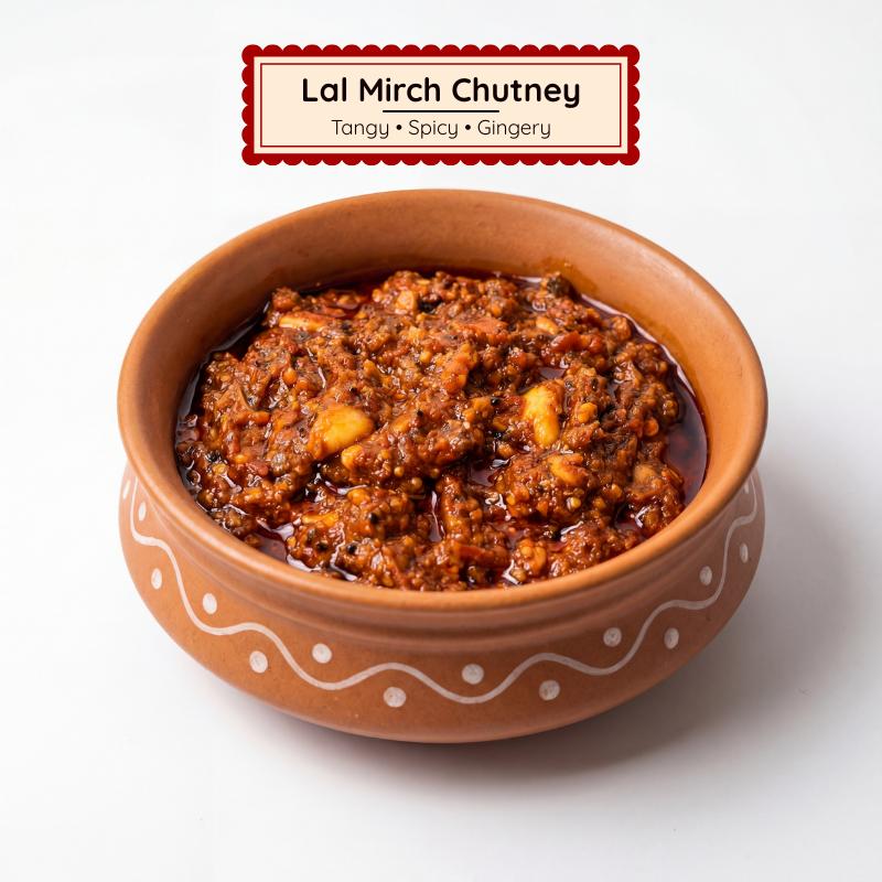 5 Spicy Pickles Sample Pack | Lal Mirch Lahsun, Green Chilli & More | 5×150g Jars - Image 4
