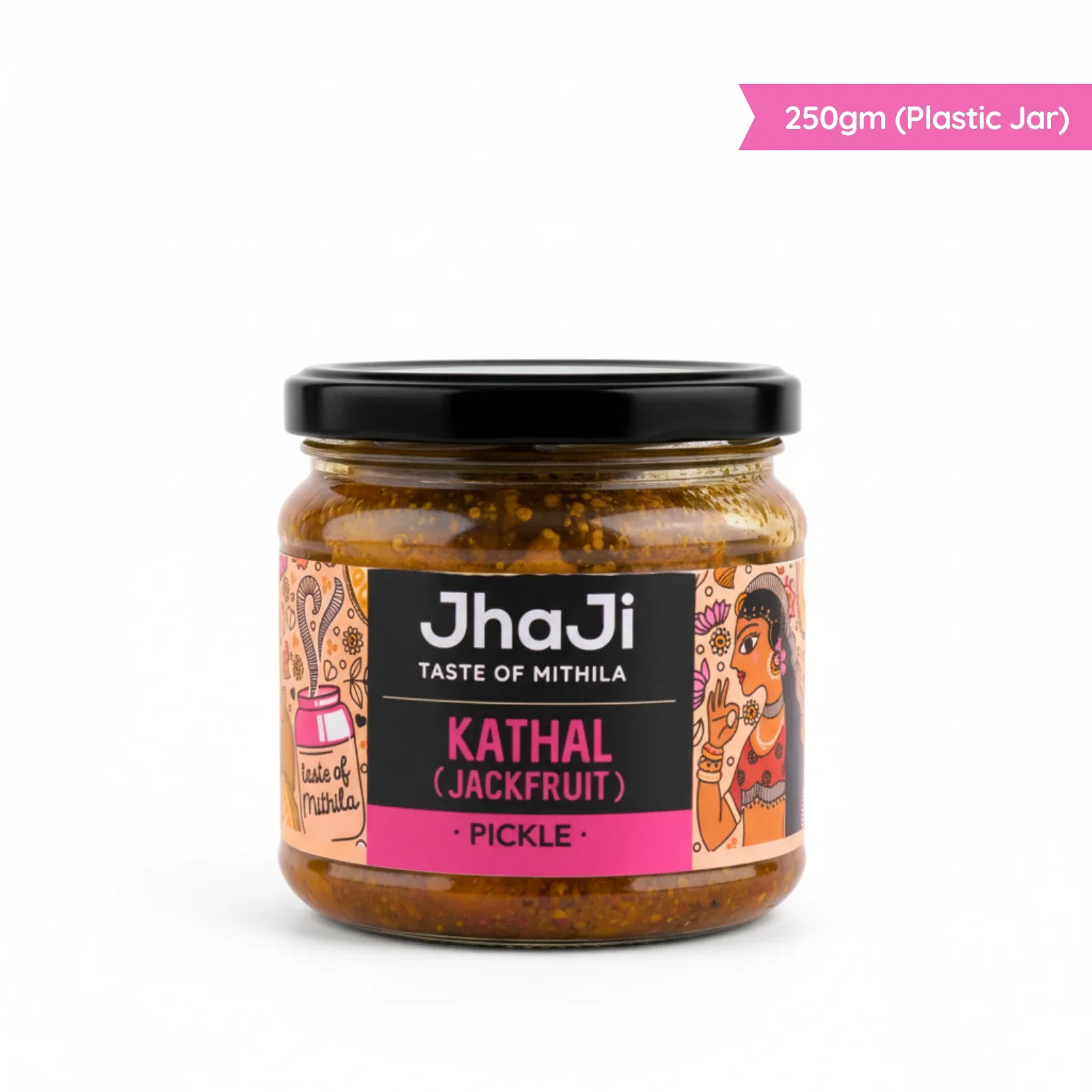 The Heritage Bihar Pickle Pack: Stuffed Red Chilli & Jackfruit Pickles — Bihar’s Most Loved Traditional Duo - Image 12