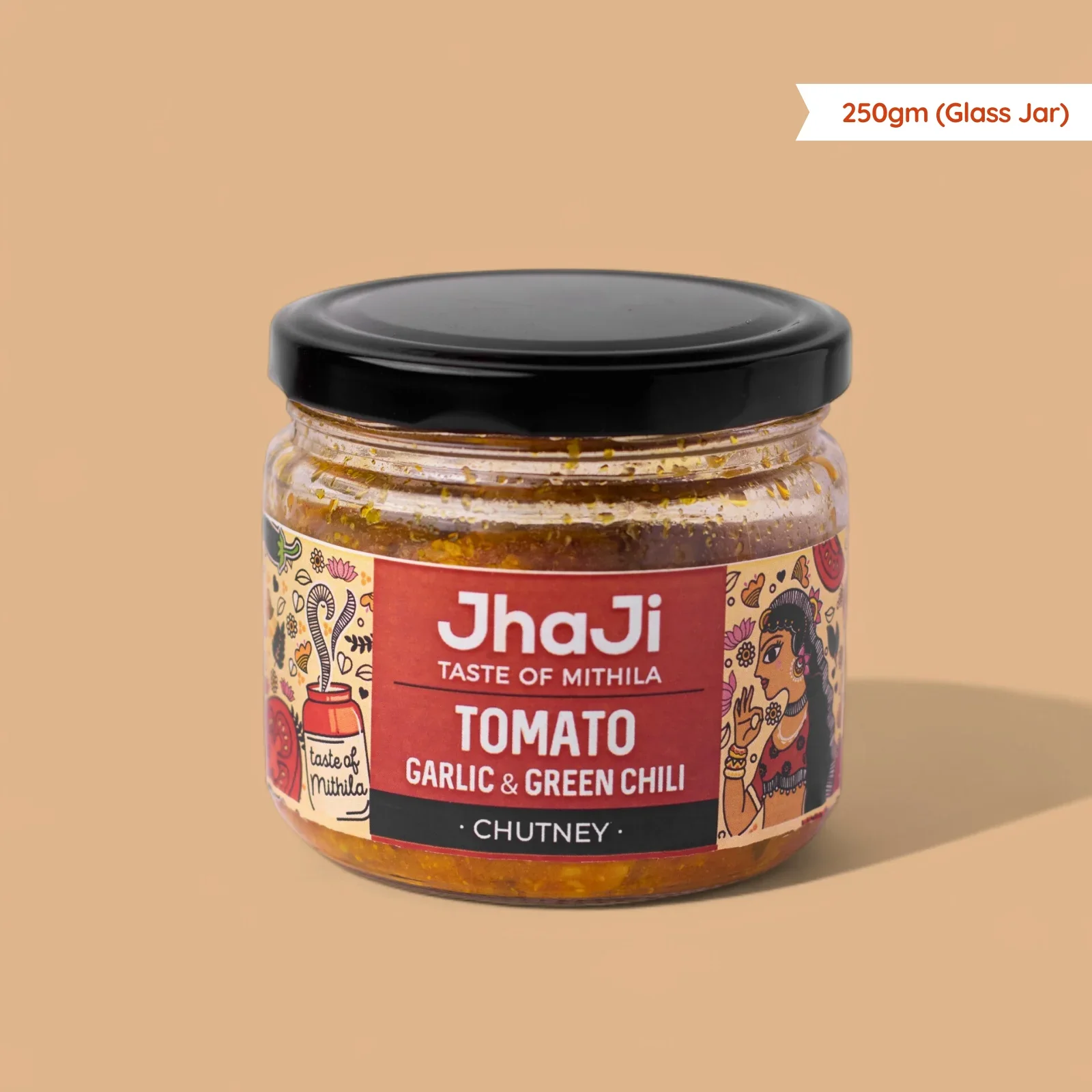 Tomato Garlic & Green Chili Chutney | Spicy Bihari Homemade Tamatar Chatni - Image 10