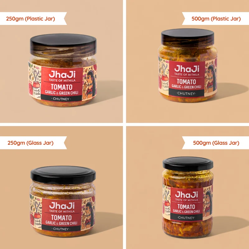 Tomato Garlic & Green Chili Chutney | Spicy Bihari Homemade Tamatar Chatni - Image 14
